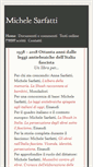 Mobile Screenshot of michelesarfatti.it